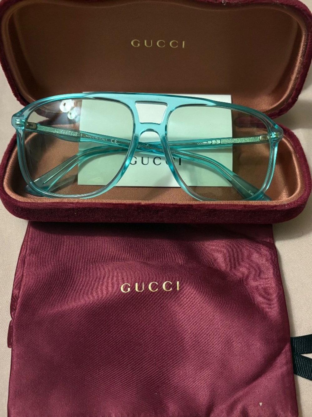 Authentic Gucci Glasses